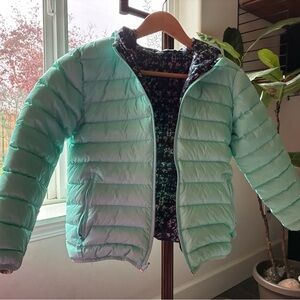 Eddie Bauer Reversible Hooded Puff (10-12)